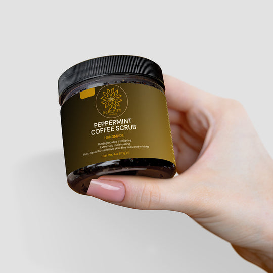 Peppermint Coffee Scrub