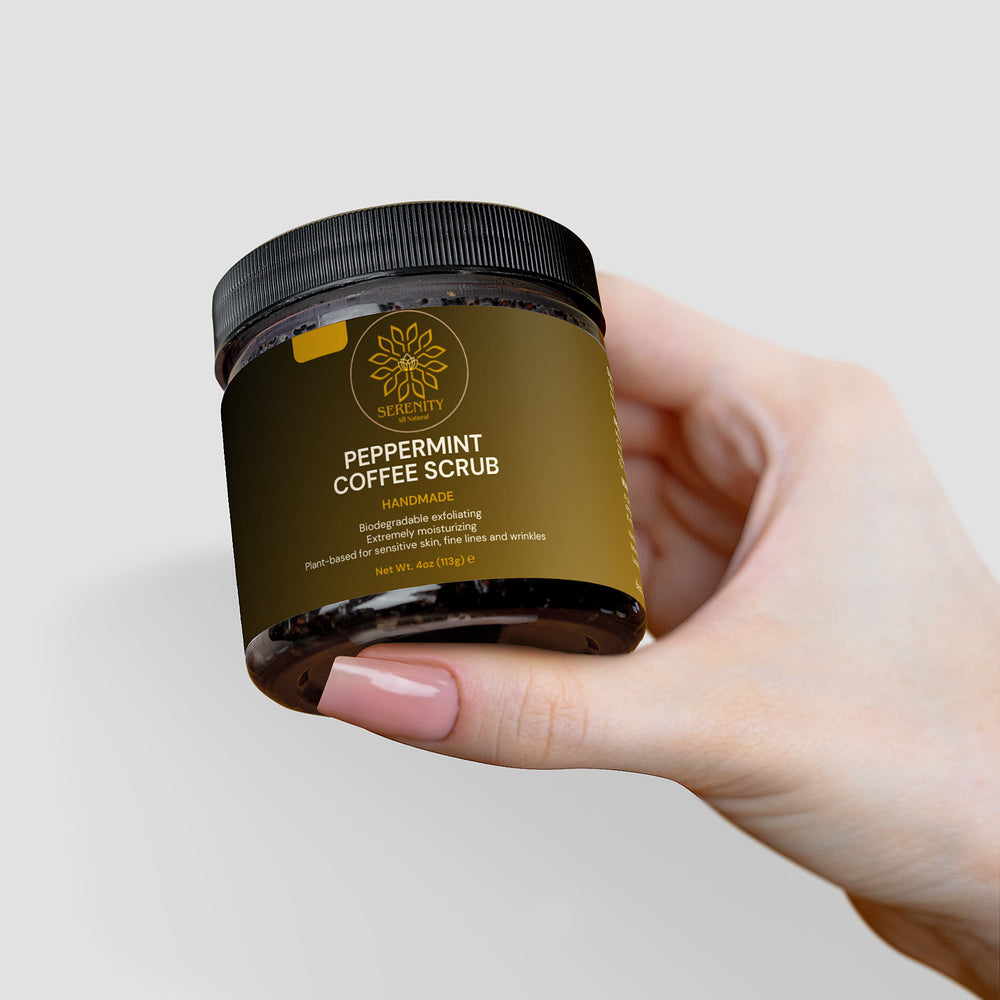 Peppermint Coffee Scrub