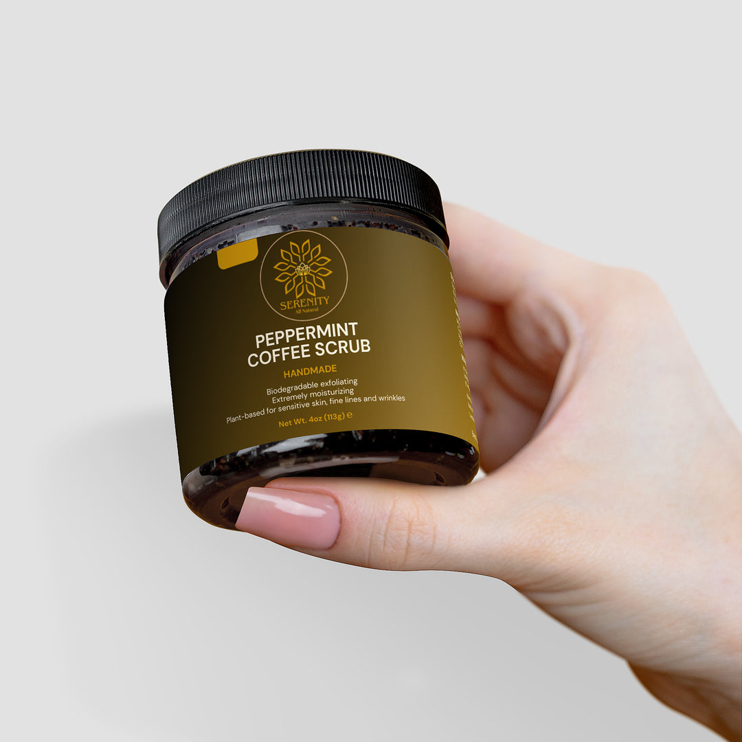Peppermint Coffee Scrub