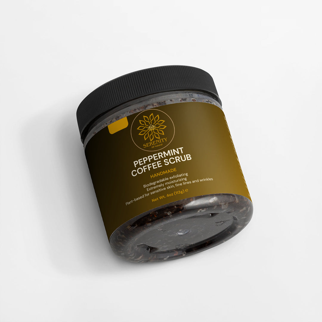 Peppermint Coffee Scrub