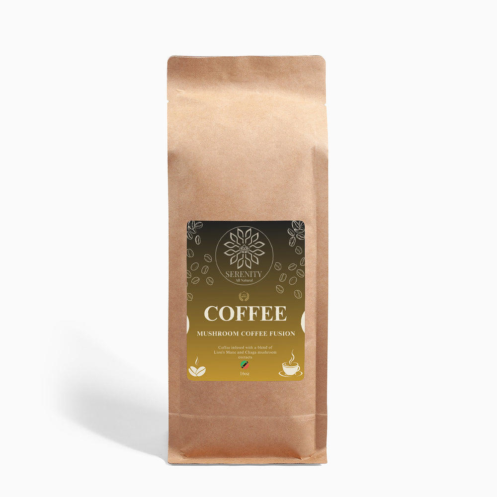 Mushroom Coffee Fusion - Lion’s Mane & Chaga 16oz
